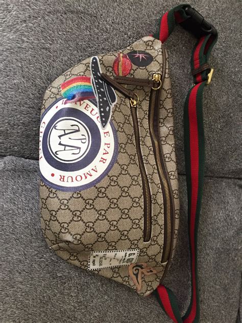 limited edition gucci backpack|authentic gucci fanny pack.